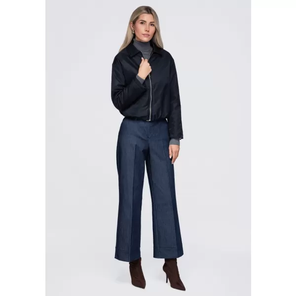  Dámska bunda OMBRE OW-JT-E0003 NAVY BLUE 