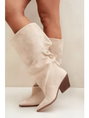 Dámske čižmy BOTO 2580A-1 BEIGE