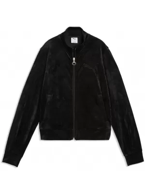 Dámska bunda PUMA ESS ELEVATED VELOUR TRACKJACKET 69402101 PUMA BLACK