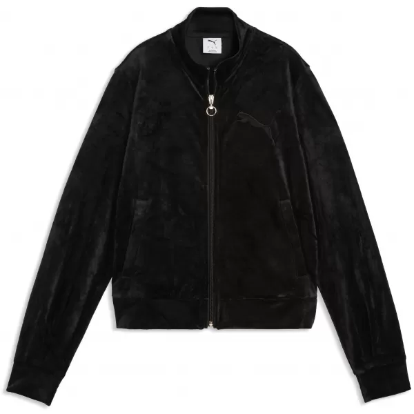  Dámska bunda PUMA ESS ELEVATED VELOUR TRACKJACKET 69402101 PUMA BLACK 