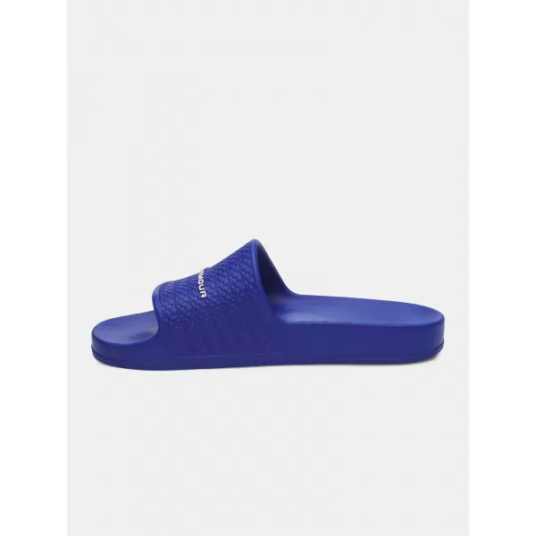  Pánske šľapky UNDER ARMOUR UA ARMR SLIDE LITE 6007528-400 MODRÁ 