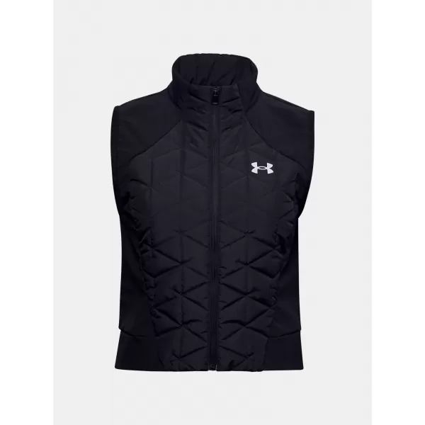  Dámska vesta UNDER ARMOUR CG REACTOR RUN STORM VEST 1355811-001 ČIERNA 