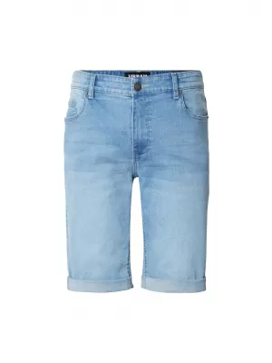 Pánske kraťasy URBAN CLASSICS TB8457 NEW LIGHT BLUE WASHED