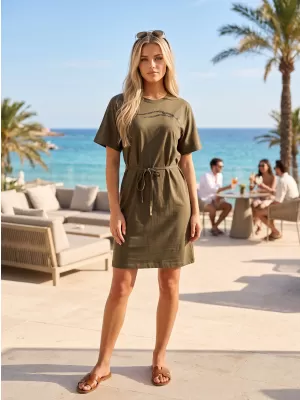 Dámske šaty ALTISPORT ALW001816 MILITARY