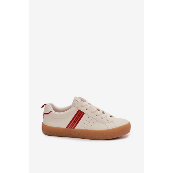  Dámske tenisky BIG STAR SHOES TT274307 BEIGE 