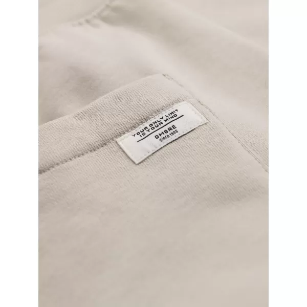  Pánske tepláky OMBRE OM-PABS-0304 LIGHT BEIGE 