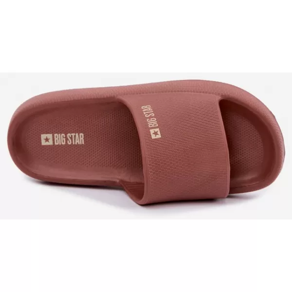  Dámske šľapky BIG STAR SHOES UU274088 SHADES OF RED 