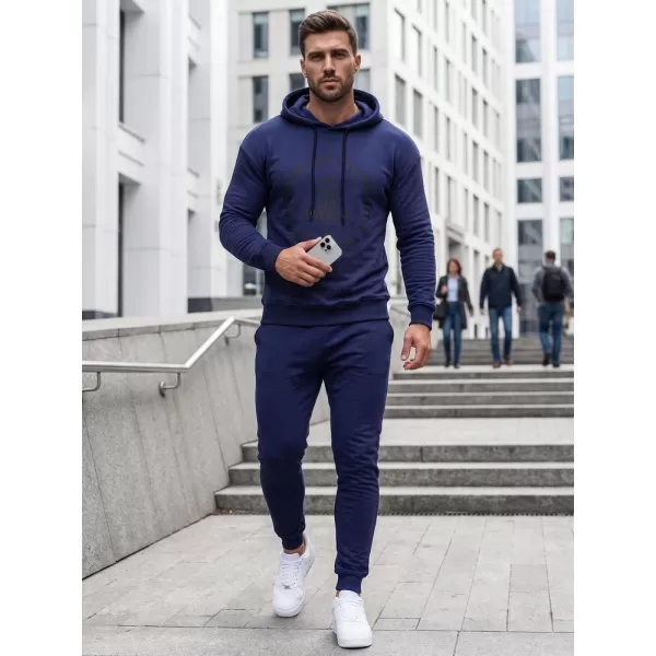  Pánska súprava DSTREET AX0691 TMAVO MODRÁ 