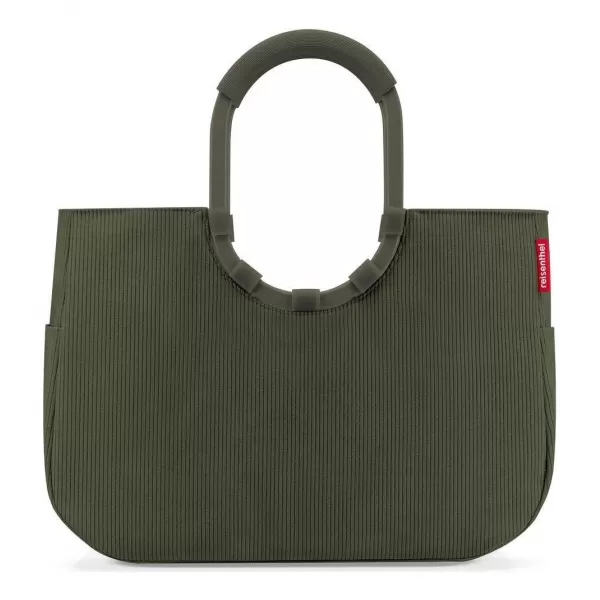  Nákupná taška REISENTHEL Loopshopper L Cord CORD DARK MATCHA 