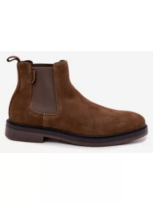 Pánske topánky BIG STAR SHOES UU174277 BROWN/BEIGE SHADOWS