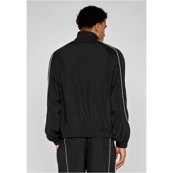 Pánska tepláková bunda URBAN CLASSICS TB8044-00007 BLACK 