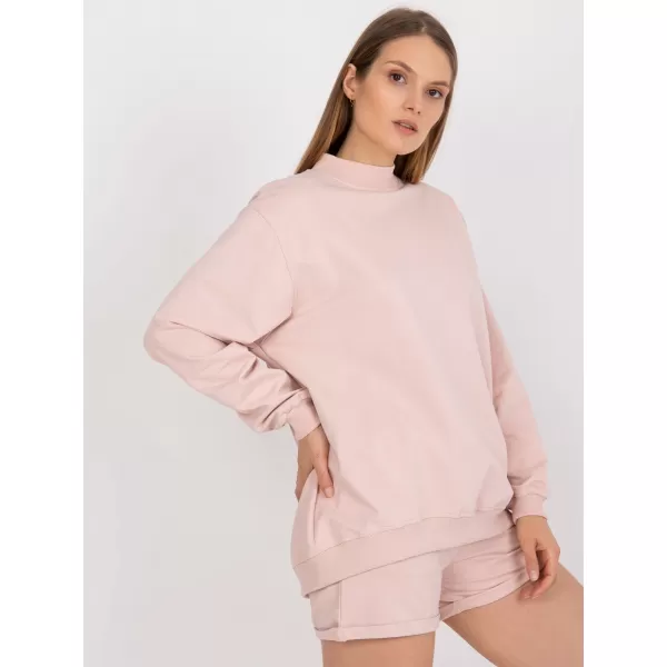  Dámska mikina BASIC FEEL GOOD AP-BL-A-R001 BRIGHT PINK 