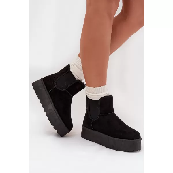  Dámske snehule BOTO 25BT26-9243 BLACK 