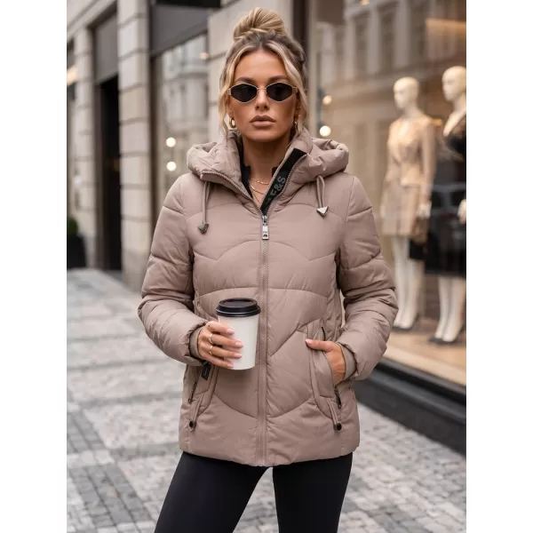  Dámska bunda DSTREET TY5753 KHAKI 