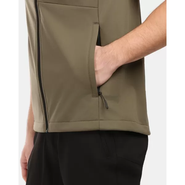  Pánska softshellová vesta KILPI NOIL-M 1M0116KI KHAKI 