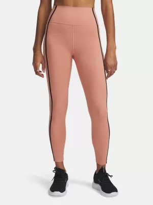 Dámske legíny UNDER ARMOUR MERIDIAN PIPED ANKLE LEG 6005411-696 RUŽOVÁ