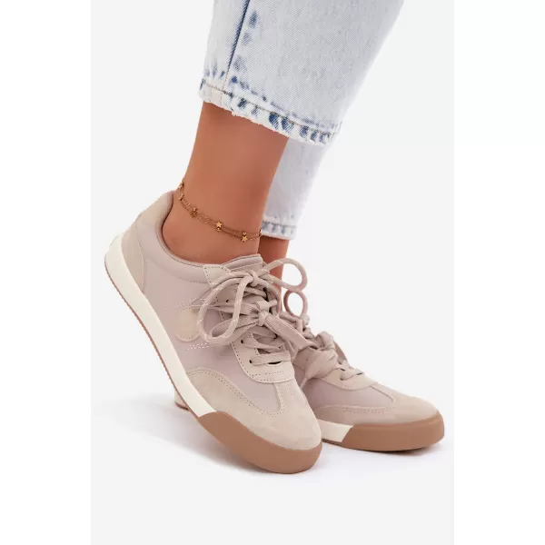  Dámske tenisky BIG STAR SHOES UU274001 BEIGE 