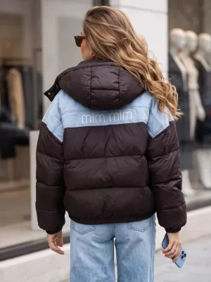 Dámska bunda DSTREET TY6088 HNEDÁ