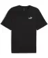Pánske tričko PUMA ESS RELAXED SMALL NO. 1 LOGO TEE 68915301 PUMA BLACK