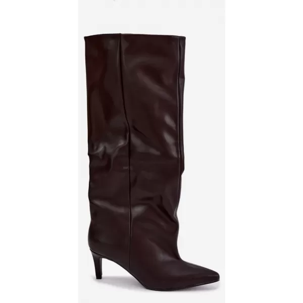  Dámske čižmy BOTO LA3155 BROWN 