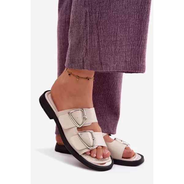  Dámske šľapky VINCEZA 62304 BEIGE 