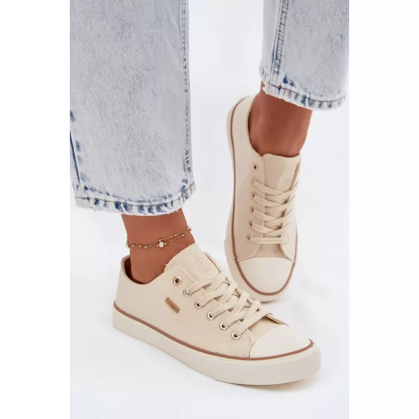  Dámske tenisky BIG STAR SHOES TT274773 BEIGE 