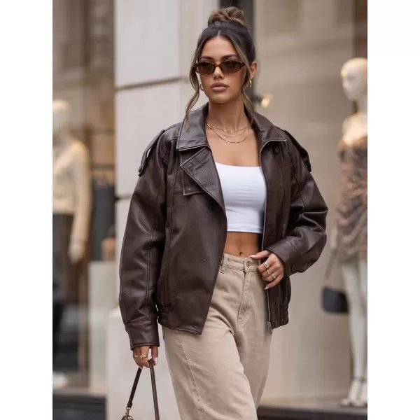  Dámska bunda DSTREET TY5961 HNEDÁ 