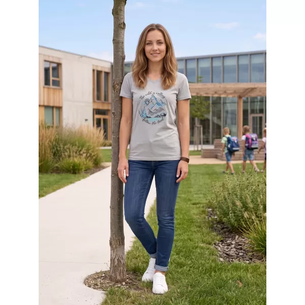  Dámske outdoorové tričko ALPINE PRO GREMA 3 GRAY VARIANT PA 