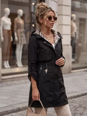 Dámska bunda DSTREET TY5833 ČIERNA