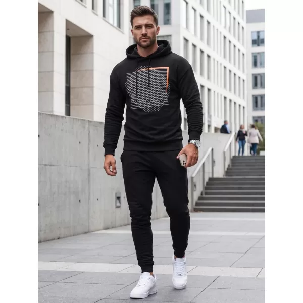  Pánska súprava DSTREET AX0689 ČIERNA 