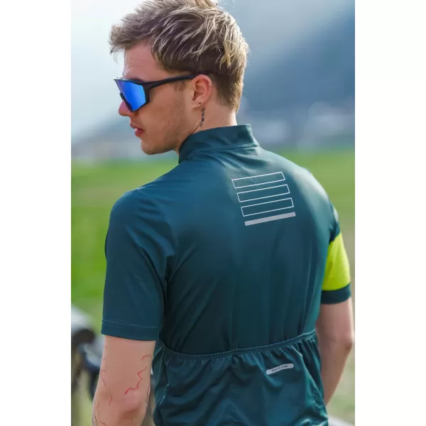  Pánsky cyklo dres NORDBLANC CAMEL NBSMF8079 ZELENÁ 