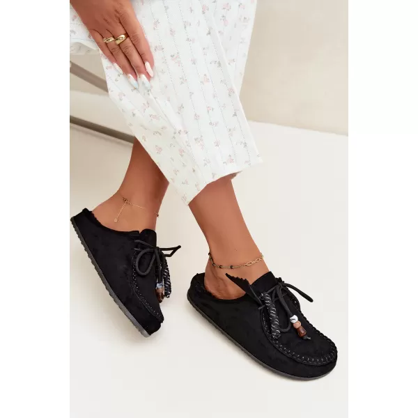  Dámske šľapky BOTO 5002 BLACK 