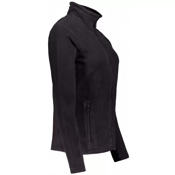  Dámska fleece mikina ALTISPORT ALW002852 ČIERNOZLATÁ 