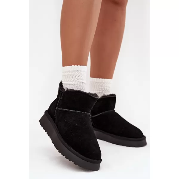  Dámske snehule VINCEZA 97961 BLACK 