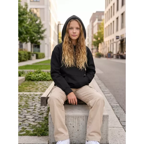  Detská mikina MALFINI CHILL 423 ČIERNA 