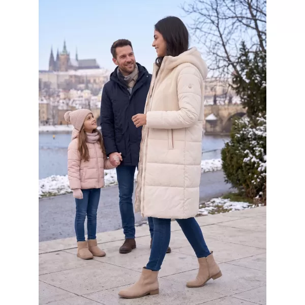  Dámsky kabát ALTISPORT IZZY SVETLO BÉŽOVÁ 