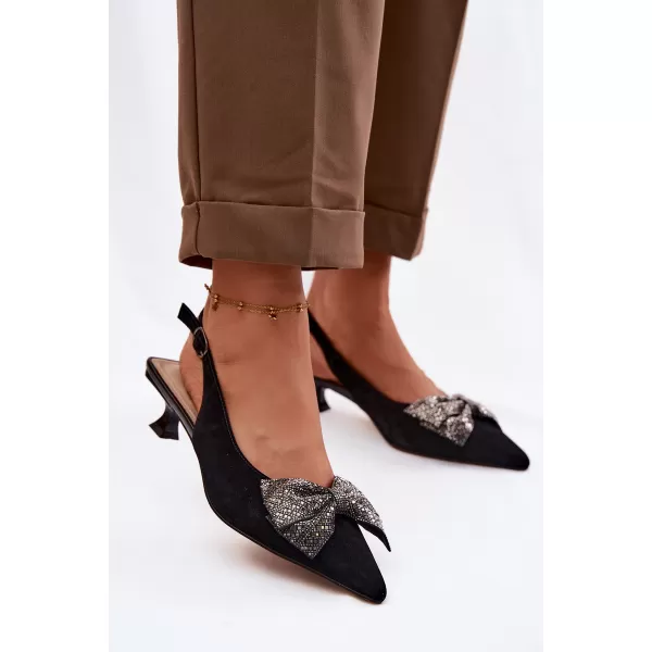  Dámske sandále D&A 42761-19 BLACK 