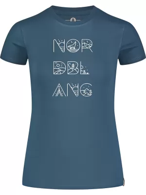 Dámske tričko NORDBLANC RESCUE NBSLT8178 MODRÁ