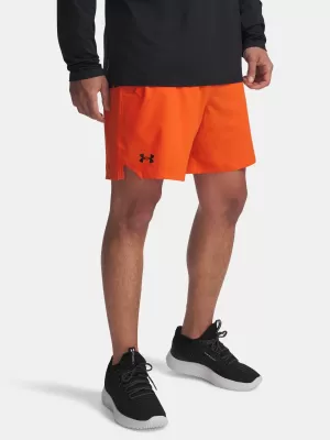 Pánske kraťasy UNDER ARMOUR VANISH WOVEN 6IN SHORTS 1373718-844 ORANŽOVÁ