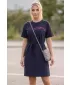 Dámske šaty ALTISPORT ALW001816 NÁMORNÁ MODRÁ