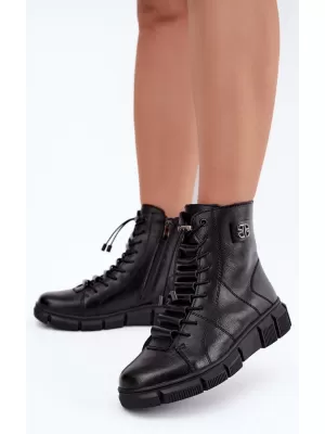 Dámske topánky BOTO 26BT17-609 BLACK