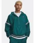 Pánska bunda UNDER ARMOUR UA ICON SW WOVEN JKT 6010974-338 ZELENÁ