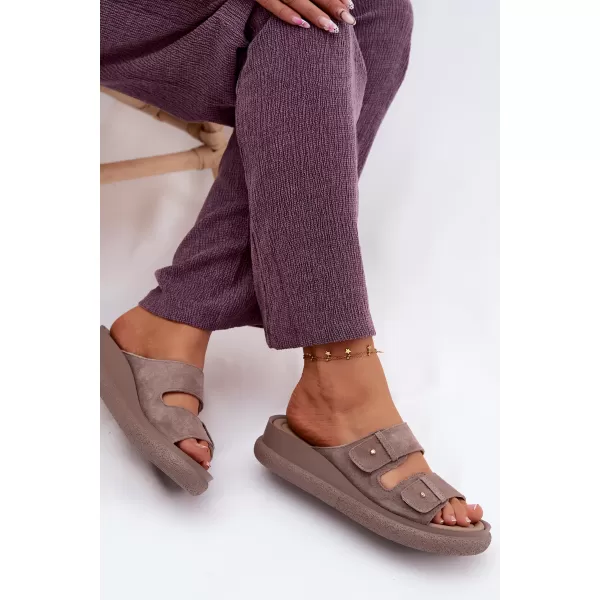 Dámske šľapky VINCEZA 66916 APRICOT 