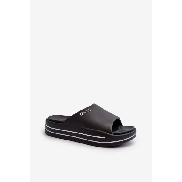  Dámske šľapky BIG STAR SHOES NN274A037 BLACK 