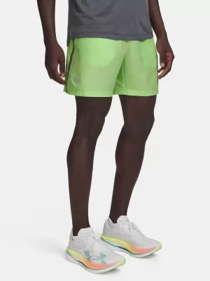 Pánske kraťasy UNDER ARMOUR LAUNCH 7'' SHORTS 1382620-712 ZELENÁ