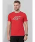 Pánske tričko 4F WMM00TTSHM3342 RED