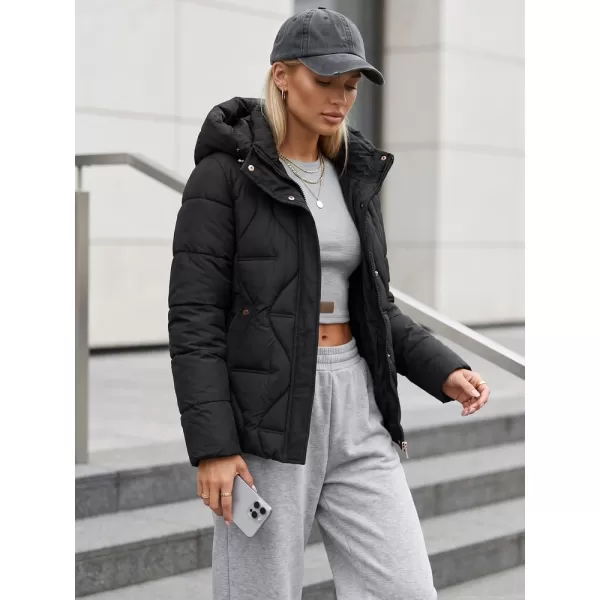  Dámska bunda DSTREET TY5939 ČIERNA 