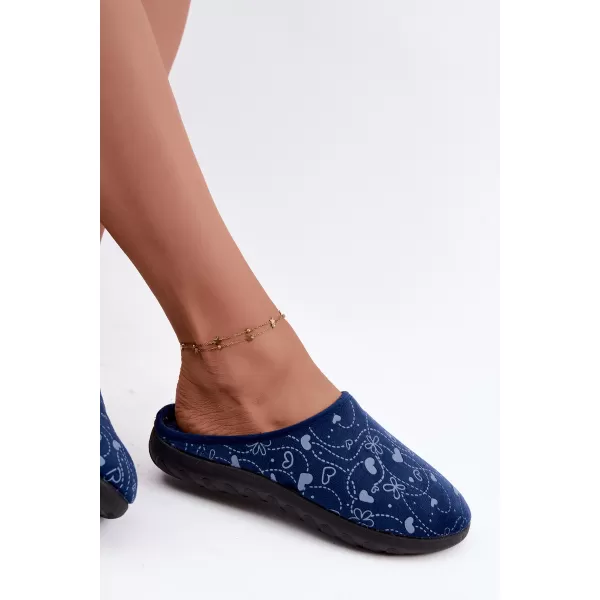  Dámske šľapky INBLU ET000041 MODRÁ 