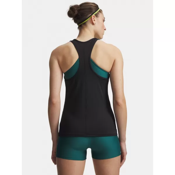  Dámske tielko UNDER ARMOUR TECH MESH RACER TANK 6009989-001 ČIERNA 