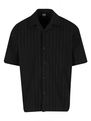 Pánska košeľa URBAN CLASSICS TB8217-00007 BLACK